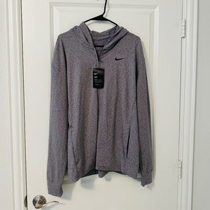 Men's Nike Heathered Gray Full-Zip Jacket